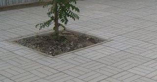 Качественная тротуарная плитка серого цвета в Богородицке в октябре