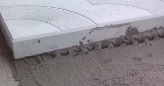 Профессиональная сухая укладка тротуарной плитки в Богородицке в октябре