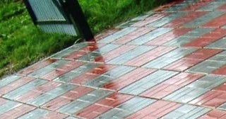 Профессиональная укладка цементной тротуарной плитки в Богородицке в октябре