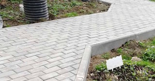Профессиональная укладка брусчатки в Богородицке в октябре