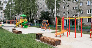 Благоустройство детской площадки во дворе от 2030 руб. в Богородицке