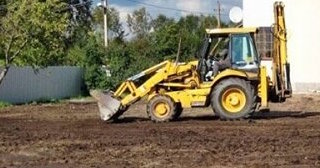 Выравнивание рельефа в Богородицке в октябре